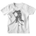 Jugador De Hockey Sobre Hielo Juvenil Niños Hombres Camiseta niño