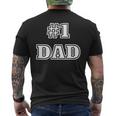 1 Papa T-Shirt mit Rückendruck