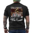 1955 55 Chevys Bel Air Classic Vintage Muscle Car Old School Men's T-shirt Back Print