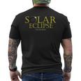 2024 April 8 Eclipse Matching Group Wear Men's T-shirt Back Print