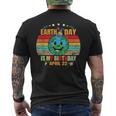22 April Happy Earth Day It's My Birthday Earth Day Men's T-shirt Back Print