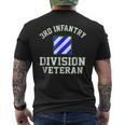 3Rd Infantry Division Veteran Men's T-shirt Back Print