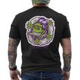 420 Cannabis Culture Grape Ape Weed Strain Men's T-shirt Back Print