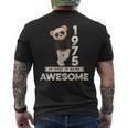 49 Geburtstag Herren Damen 1975 Original Awesome Teddybär T-Shirt mit Rückendruck