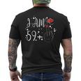 I Am 59 Plus 1 Middle Finger For A 60Th Birthday For Women Men's T-shirt Back Print