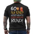 60 Jetzt Gehts Erst Richtig Round Birthday T-Shirt mit Rückendruck