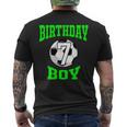 7Th Birthday Boy Soccer T- 7 Years Old Kid Men's T-shirt Back Print