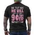 90S Outfit Will Nur Auf Eine 90S Party 90S T-Shirt mit Rückendruck