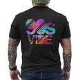 90S Vibe 1990 Nineties Theme Party Costume Retro 90S Men's T-shirt Back Print