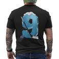 9Th Birthday Ice Hockey Men's T-shirt Back Print