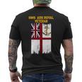 Aircraft Carrier Hms Ark Royal R07 Veterans Day Father's Day Men's T-shirt Back Print