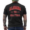 Alabama Vs All Y'all Throwback Classic Men's T-shirt Back Print