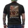 Albanian Warrior T-Shirt mit Rückendruck