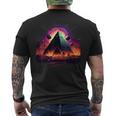 Aliens Space Ufo Ancient Egyptian Pyramids Science Fiction Men's T-shirt Back Print