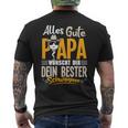 Alles Gute Papa Dein Bester Schwimmer -Ater Papaatertag T-Shirt mit Rückendruck