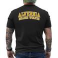 Alvernia University Golden Wolves 01 Men's T-shirt Back Print