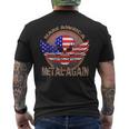 Make America Heavy Metal Great Again Men's T-shirt Back Print