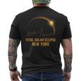 America Totality 2024 New York Total Solar Eclipse 4082024 Men's T-shirt Back Print