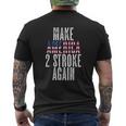 Make America Two Stroke Again Bikers Motorcycle Mens Back Print T-shirt