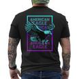 American Eagle Vintage Retro American Eagle Men's T-shirt Back Print