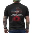 American Raised With Albanian Roots Albania Men's T-shirt Back Print