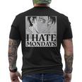 Anime Odio El Montaje Camiseta Hombre Estampado Espalda