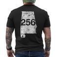 Anniston Florence Huntsville Area Code 256 Alabama Men's T-shirt Back Print