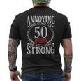 Annoying Each Other For 50 Years 50Th Wedding Anniversary Men's T-shirt Back Print