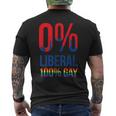 Anti Liberal Lgbt Gay Cool Pro Republicans Men's T-shirt Back Print