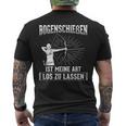 Archery Loslassen Archery T-Shirt mit Rückendruck