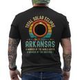 Arkansas Solar Eclipse 2024 Men's T-shirt Back Print