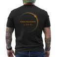 Arkansas Totality Spring 40824 Total Solar Eclipse 2024 Men's T-shirt Back Print