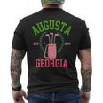 Augusta Georgia Coquette Golf Tournament Bows Social Club Men's T-shirt Back Print