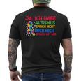 Autism Autist Autisten T-Shirt mit Rückendruck