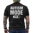 Autism Mode On Camiseta Hombre Estampado Espalda