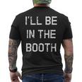 Auto Body Paint Booth Car Spray Booth Automotive Painter Men's T-shirt Back Print