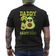 Avocado Daddy Of The Babycado Avocado Vegan Family Matching Mens Back Print T-shirt