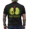 Avocado Friends T-Shirt mit Rückendruck