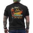 Aw Ship It's A Graduation Trip 2024 Graduation Cruise 2024 Men's T-shirt Back Print