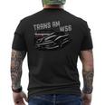 Bandit Trans Am Ws6 4Thgen Red Muscle Cars Men's T-shirt Back Print