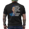 Barack Obama 44Th Usa President Political Quotes Men's T-shirt Back Print
