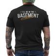 Be In The Basement Marching Band Jazz Trombone Men's T-shirt Back Print