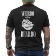 Bearded Dragon Reptile Weirdo With A Beardo Men's T-shirt Back Print