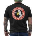 Become Ungovernable Goose Knife Quote Men's T-shirt Back Print