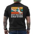 Best Beagle Dad Ever Beagle Dog Dad Mens Back Print T-shirt