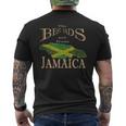 Best Dads Are From Jamaica Fathers Day Men's T-shirt Back Print