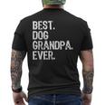 Best Dog Grandpa Ever Cool Camiseta Hombre Estampado Espalda