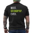 Best Grandpap Ever Grandpa Grandfather Mens Back Print T-shirt