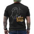 Best Maltese Dad Ever Maltese Daddy Maltese Dog Maltese Dad Men's T-shirt Back Print
