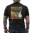Best Miniature American Shepherd Dad Ever Father's Day Mens Back Print T-shirt